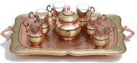 Tea set and samovar