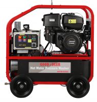 Adjustable Temperature  Hot Water Gasoline Pressure Washer  Hot Water Cleaning