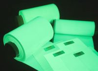 Glow photo paper