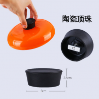 Household Kitchen Accessory Plastic Handle Pan