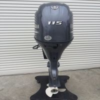 Used Yamaha 115HP 4-Stroke Outboard Motor Engine