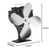 VODA Small stove fan, heat powered wood stove fan From China