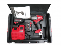 Milwaukee M18 FMTIW12 18V BL 2x6.0ah Mid-High Torque Rench 610Nm Charger_220V