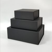 black folded gift paper box From China