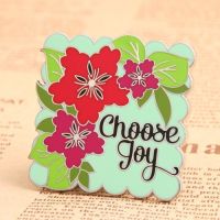 Flower Hard Enamel Pins