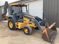 High Quality Used Johnn Deeer Backhoe Loader 310G 410J 315S 2023 Model Diesel Engine Moog Hydraulic Pump 200 Ton Rated From Sweden