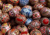 Ostrich Egg Shell Painting