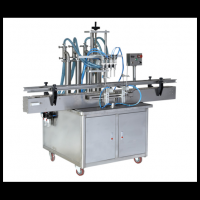 4 heads automatic linear water bottol filling machin machine automatic for hot  juice From China