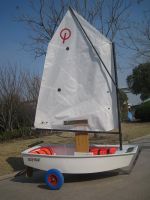 Optimist Sailing Dinghy Boat Racing Sailboat