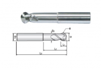 Carbide Coated Endmill for Aluminum From South Korea
