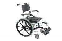 3 in 1 Commode Shower Chair, Transport Commode Wheelchair, Padded Toilet Seat Shower Wheelchair, Bedside Commode