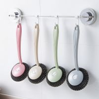  Supply Replaceable Wire Ball Large Dish Kitchen Cleaning Brush  From China