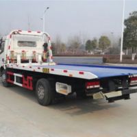 4X2 3ton 5ton Platform Wrecker Truck Towing truck trailers for Road Rescue