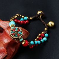 Nepalese Pearl traditional handmade braiding Bracelet - MCS0212