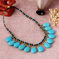 Traditional boho style beading necklace - MCX012