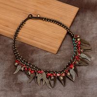 Traditional boho style beading Necklace - MCX019