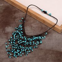 Traditional boho style turquoise Necklace - MCX026