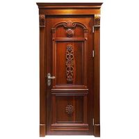 Villas Exterior Custom Design Main Entrance Carved Timber Solid Wooden Doors From Others1