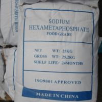 Sodium Hexametaphosphate 10124-56-8 Food and Industry Grade 68% Min SHMP From South Africa