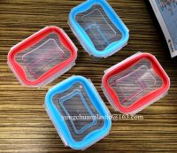 Plastic Master Seal Food Storage Container anti-slip design Airtight sealed box