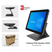 Aluminum Folding POS System With Capacitive