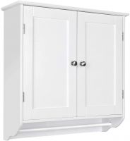 Bathroom Wall Cabinet White Two Door Two Shelves From Vietnam