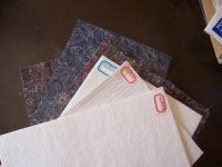 Needle punched non-woven fabric