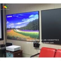 XY Screen UST ALR PET Crystal Xiao Mi WEMAX/D30 Ultra Short Throw Laser Projector Screen From China