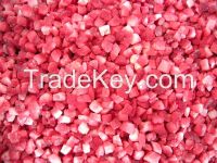 IQF Diced Strawberry From China