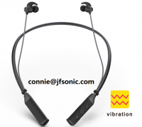 JFSONIC private mold bluetooth neckband earphone From China