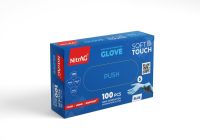 TPE NitrAG Soft Touch Disposable Powder Free Gloves Blue