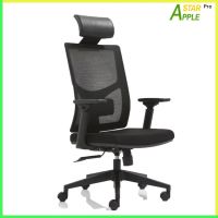 PU Leather Headrest Adjustable Armrest AS-C2076 Mesh Chair From China