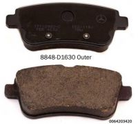 Brake Pad Set For Mercedes Benz