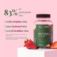 [JCBeautyTheory] The Retinol Gummy 60's Strawberry Flavored èèå³çè§é»éè½¯ç³