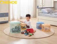 Onenoe Unique Design Modern Livingroom Large Round Metal Mesh Organizer Storage Footrest Stool Kids Adult Chair Ottoman Kids Children Toy Storage Ottoman  From China