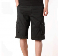 versatile black cargo shorts