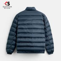 Winter Navy Blue Premium Black Puffer Jacket 