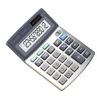 Desktop Calculator, Dual Power Supply, Large