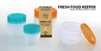 Appollo houseware Fresh Food Keeper medium 3pc Set (3 x 400ml) high quality round lightweight food container for refrigerator and microwave easy to handle durable air tight food container plastic food container for storing and freezing food items.