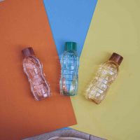 Bravo Bottle Model-2 (3pc Pack) high quality water bottle for kids and adults, easy to handle durable, unbreakable reusable bottle for picnic, exercise and camping, BPA free bottle, ideal for school and gym.