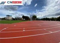 Stadium Rubber Running Track , PU Athletic Running Track