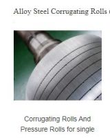 Corrugating Rolls And Pressure Rolls for single facer