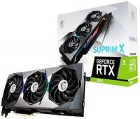 MSI Gaming GeForce RTX 3090 24GB GDRR6X 384-Bit HDMI-DP 1875 MHz Ampere Architecture OC Graphics Card (RTX 3090 Suprim X 24G)