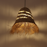 Seagrass lampshade Hanging pendant light for Home Decor made in Vietnam