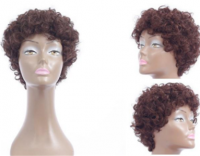 Short Curly 100%human Hair Wig