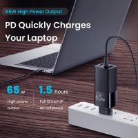 mobile phone charger oem 65w mutifunction universal usb type c adapter tablet chargers with 3 ports laptop adapter