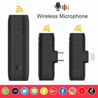 UHF Lavalier Lapel Wireless Microphone Recording Vlog Youtube Live Interview for Iphone Ipad PC Android DSLR microphone