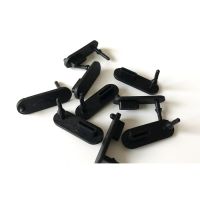 smartwatch mobile phone computer accessories Custom silicone rubber micro usb or type c usb anti dust plug cover cap with hook From China