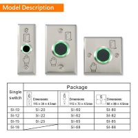 Exit Button Switch for Lock Door Access Control System Door Push Exit Door Release Button Switch