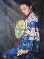 portrait oil painting